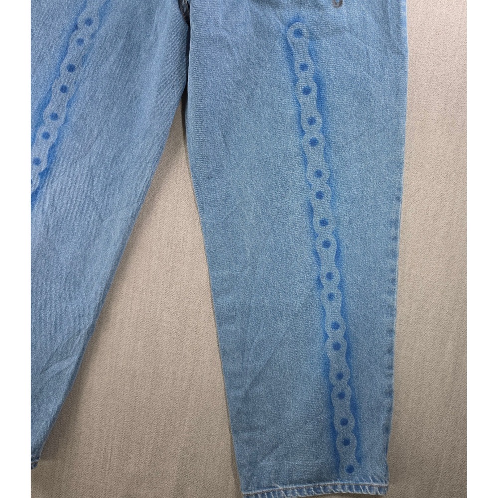 Faded Glory Jeans Men 40x32 Blue Relaxed Fit Straight Leg Denim Cotton - Picture 15 of 16